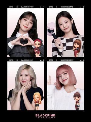 230418 BLACKPINK THE GAME “Four-Cut Photos”