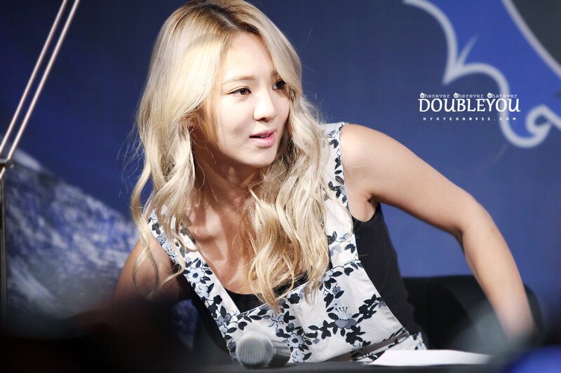 130825 Girls' Generation Hyoyeon at Dancing 9 Special documents 8
