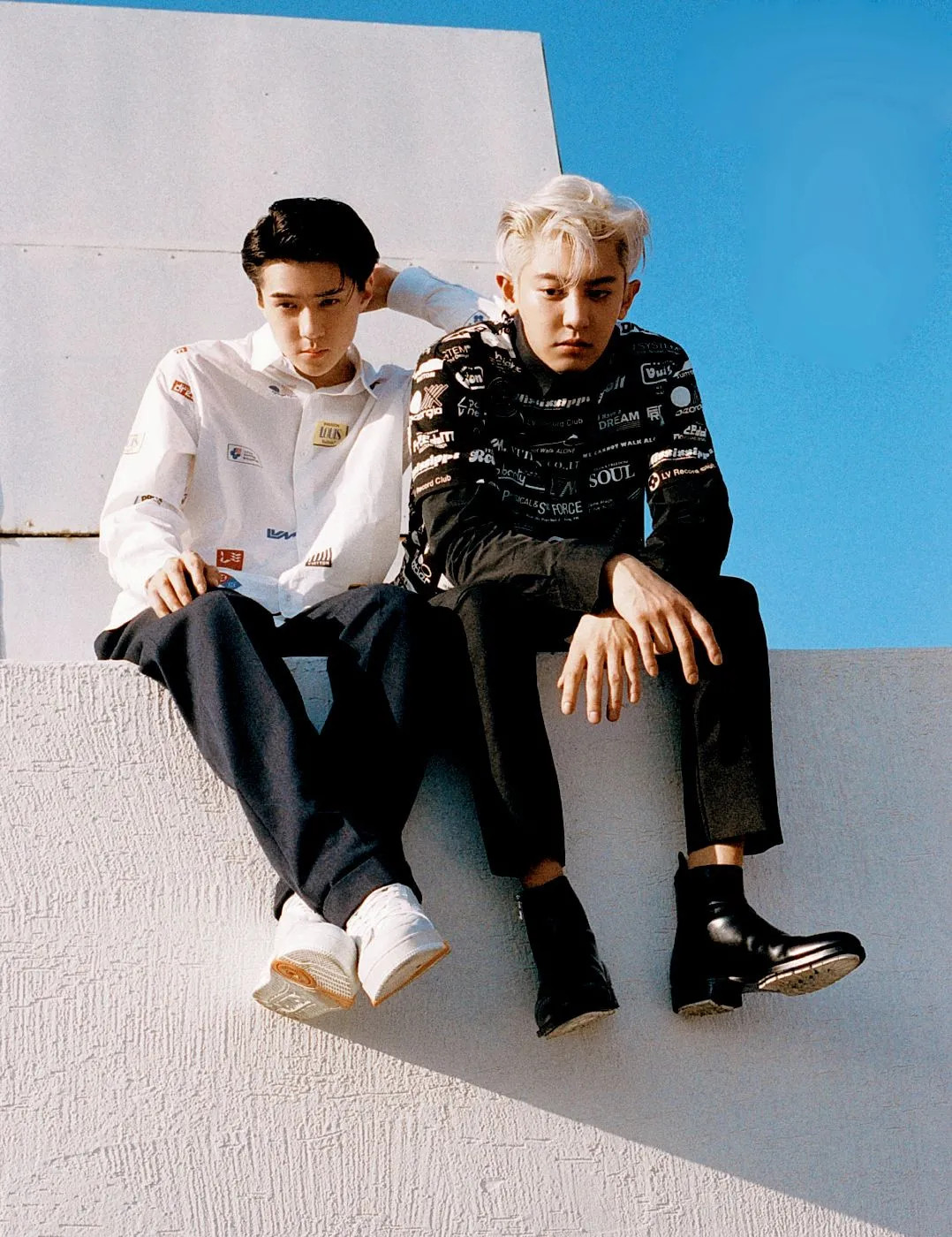 EXO’s Chanyeol & Sehun for W Magazine Korea 2019 July Issue | kpopping