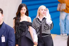 240204 Dreamcatcher JiU & Gahyeon - Seoul Fashion Week 2024 F/W