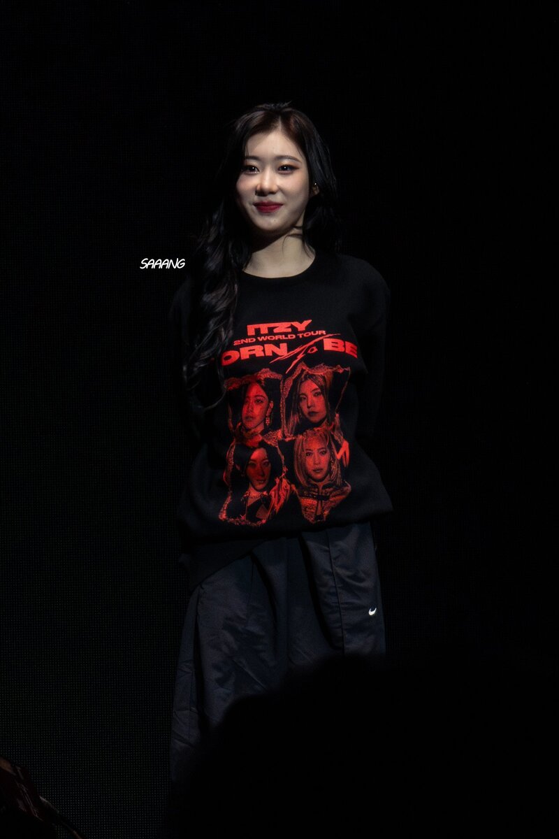 240326 ITZY Chaeryeong - 2nd World Tour 'Born To Be' in Melbourne documents 2