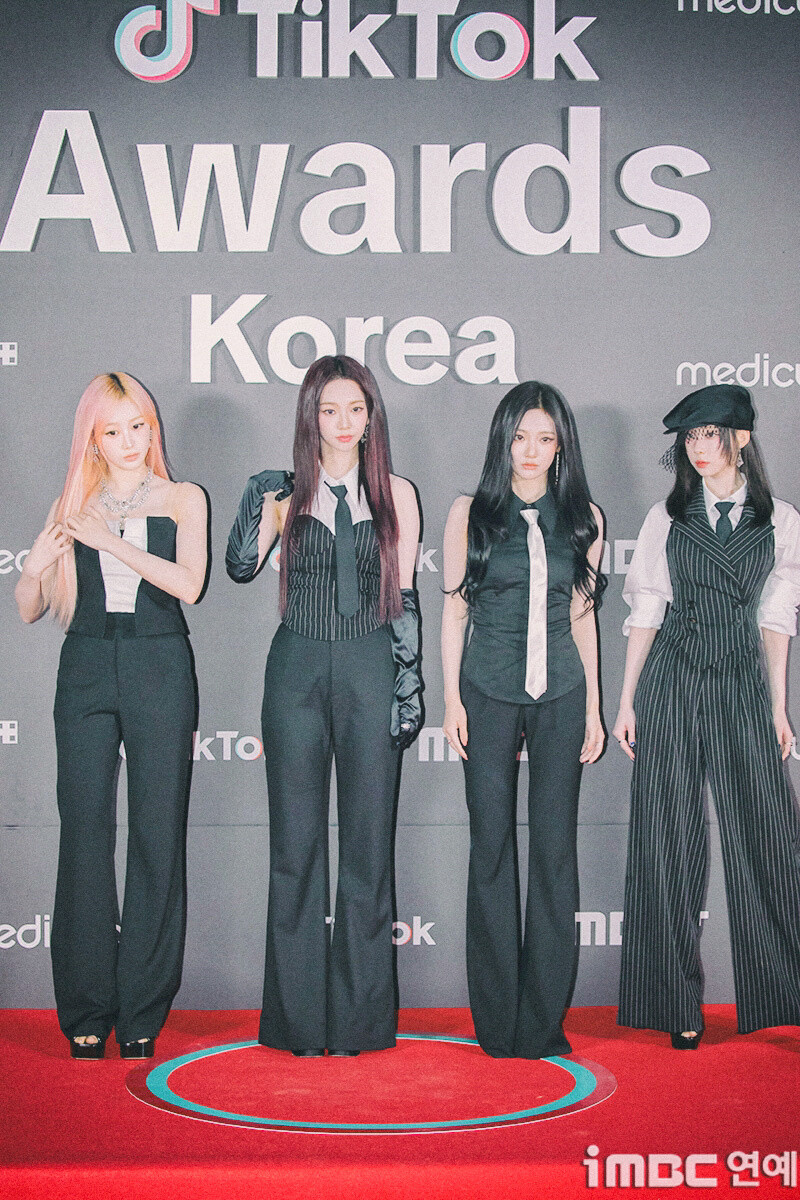 241115 aespa at 2024 TikTok Awards Korea documents 2