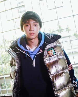 MLB x EXO - Chen F/W collection photoshoot