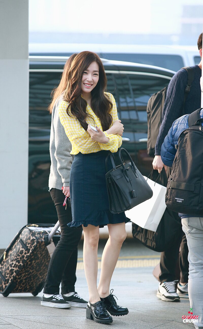 150412 Girls' Generation Tiffany at Incheon Airport | kpopping