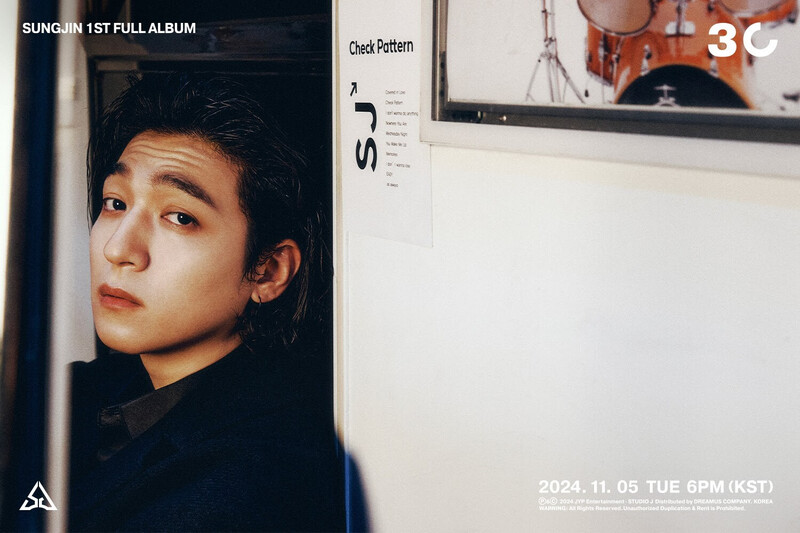 Sungjin 1st full album '30' concept photos documents 2