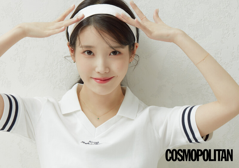 IU for J.ESTINA x Cosmopolitan Korea July 2022 Issue documents 7