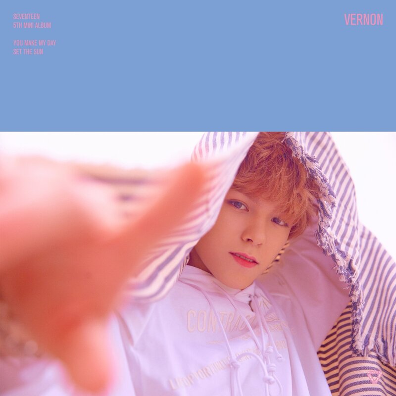 SEVENTEEN 5th Mini-Album 'YOU MAKE MY DAY' Concept Photo documents 14