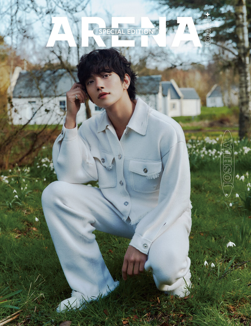 SEVENTEEN Joshua for Arena Homme+ Korea April 2024 Issue documents 1