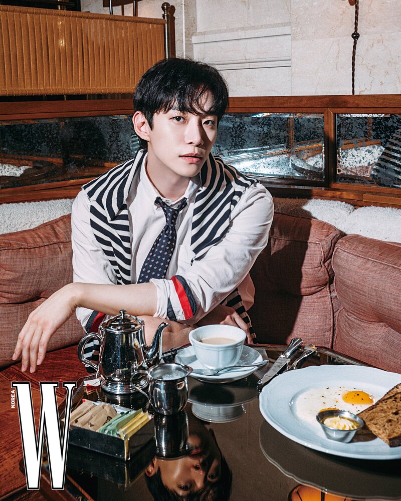 Lee Junho X Tommy Hilfiger for W Korea April 2024 Issue documents 6