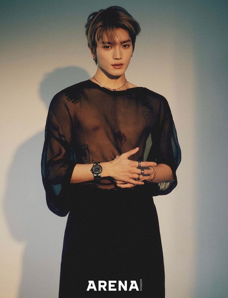 NCT TAEYONG for ARENA HOMME+ x BULGARI January Issue 2023 documents 2