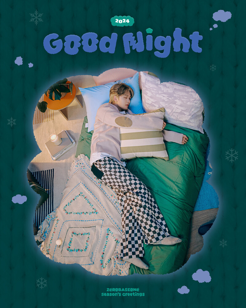 ZEROBASEONE (제로베이스원) - 'Good Night' 2024 SEASONS GREETINGS Concept Photos documents 4