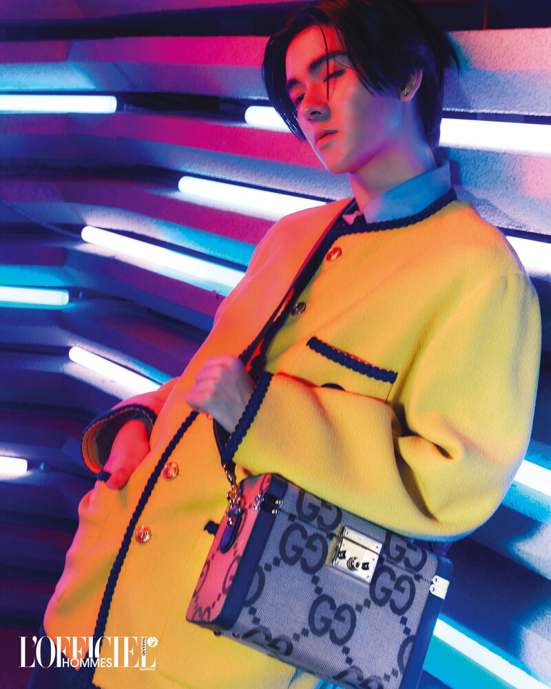 Yorch for L'Officiel Hommes Thailand x Gucci April 2023 Issue documents 4