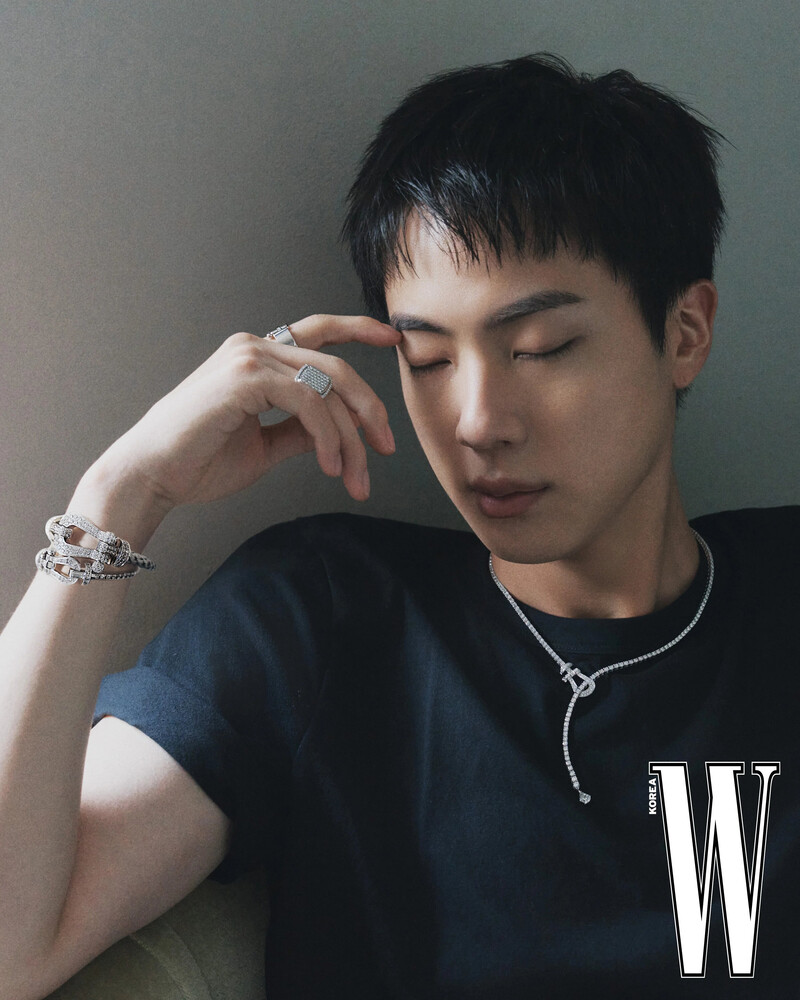 Jin for W Korea Vol. 7 July 2024 Issue documents 10