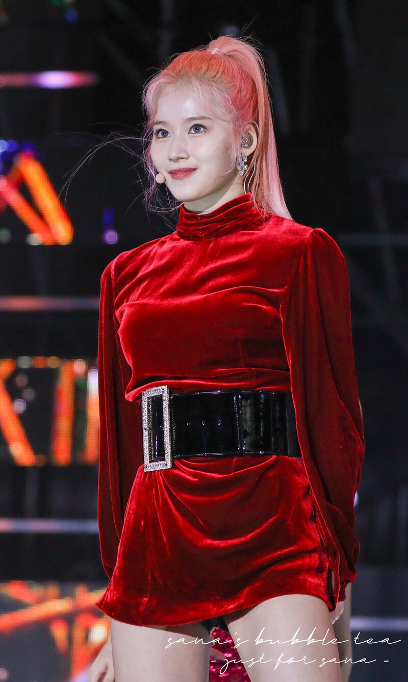 191006 TWICE Sana - SBS Super Concert documents 2