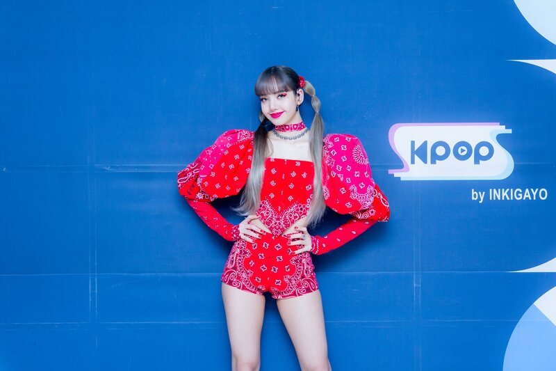 210919 - SBS Twitter Update - LISA at Inkigayo Photo Wall documents 1