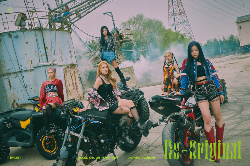 BVNDIT 3rd MINI ALBUM "Re-Original" Concept Photo documents 1