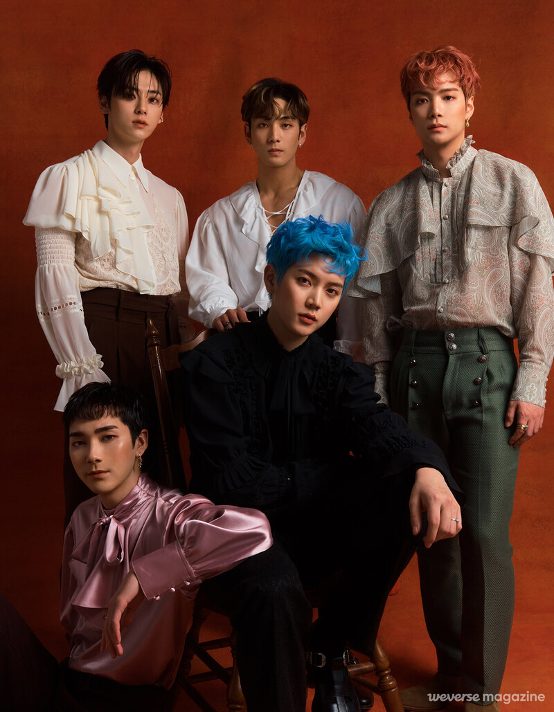 210501 NU'EST- WEVERSE Magazine 'ROMANTICIZE' Comeback Interview documents 1