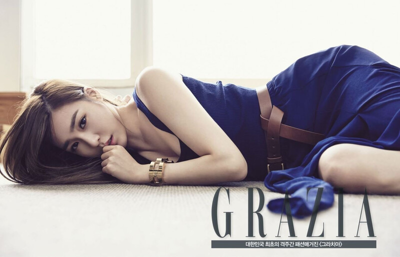 Girls Generation's Tiffany for Grazia Magazine May 2015 issue documents 5