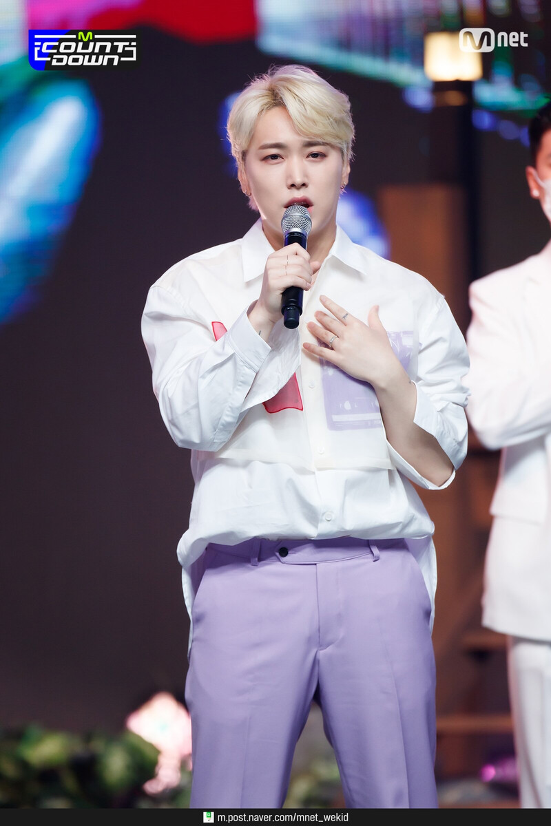 210909 Sungmin "Goodnight, Summer" at MCountdown documents 16