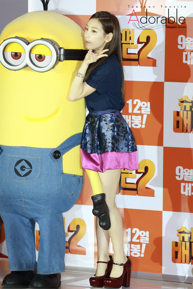 130904 Girls' Generation Taeyeon at 'Despicable Me 2' Premiere documents 8