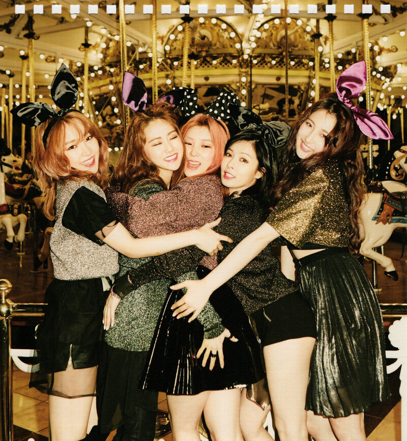 [SCANS] 4Minute 5th mini album '4Minute World' album scans documents 6