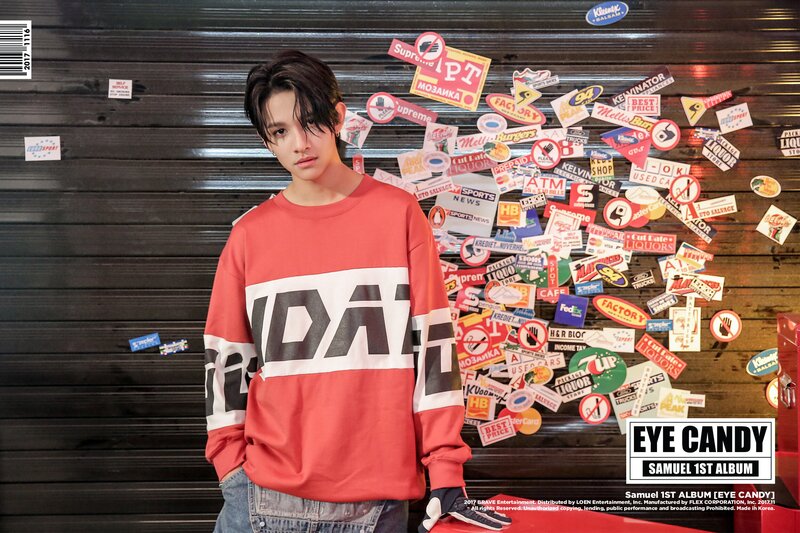 Samuel 1st album 'Eye Candy' concept photos documents 1