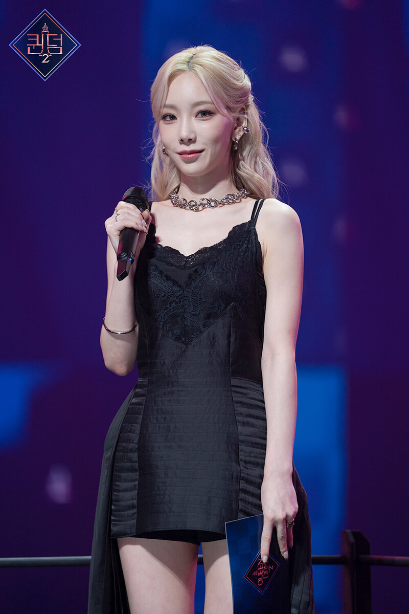 220411 Mnet Naver Post - Taeyeon  - QUEENDOM 2 1st Contest Representative Song Battle documents 1