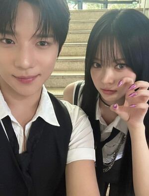 240830 - KBS Music Bank Twitter Update with EUNCHAE n Moon Sangmin