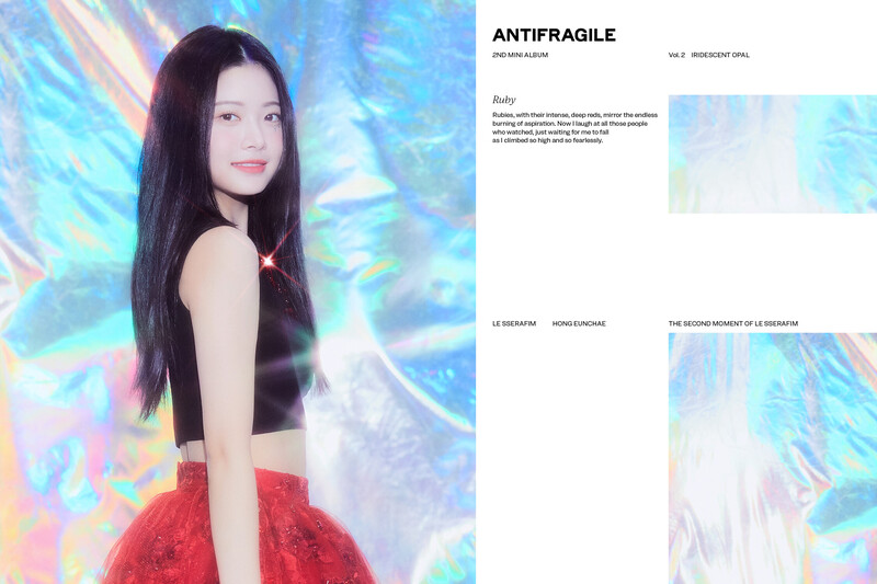 LE SSERAFIM - 2nd Mini Album 'ANTIFRAGILE' Concept Teasers documents 3