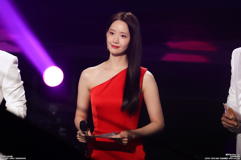 221231 Girls' Generation YoonA at MBC Gayo Daejejeon documents 3