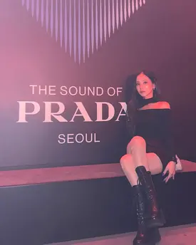 241026 Jiselle Instagram Update X PRADA event