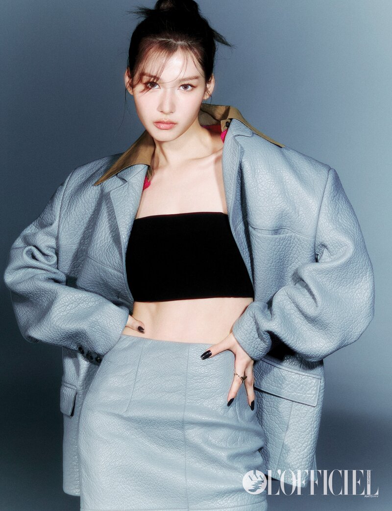 TWICE Sana for L'Officiel Malaysia and Singapore September 2023 Issue documents 4