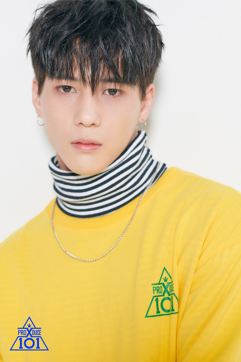 Produce X 101 Baek Jin profile photos documents 2