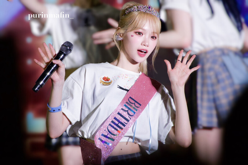 240731 LE SSERAFIM Chaewon - 2nd Fanmeeting 'Fernada' in Fukuoka Day 2 documents 5