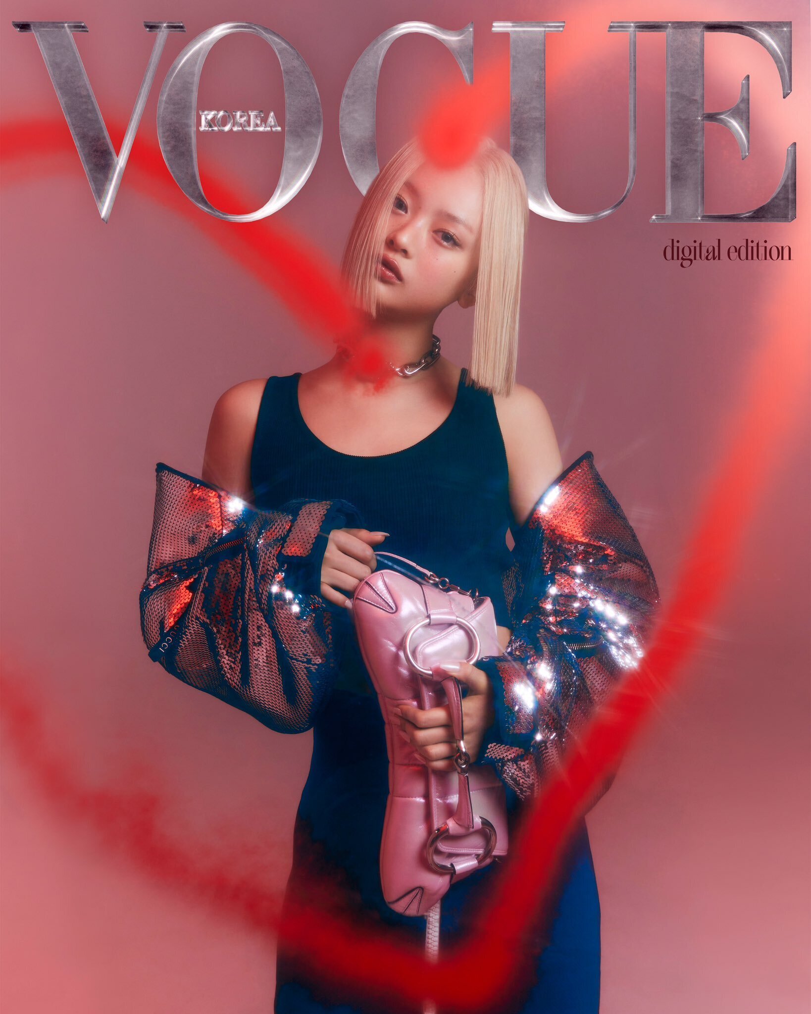 NewJeans Hanni for GUCCI x Vogue Korea October 2023 Digital Issue