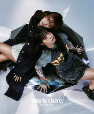 Nmixx Lily & Kyujin for Marie Claire Korea - February 2025 Issue