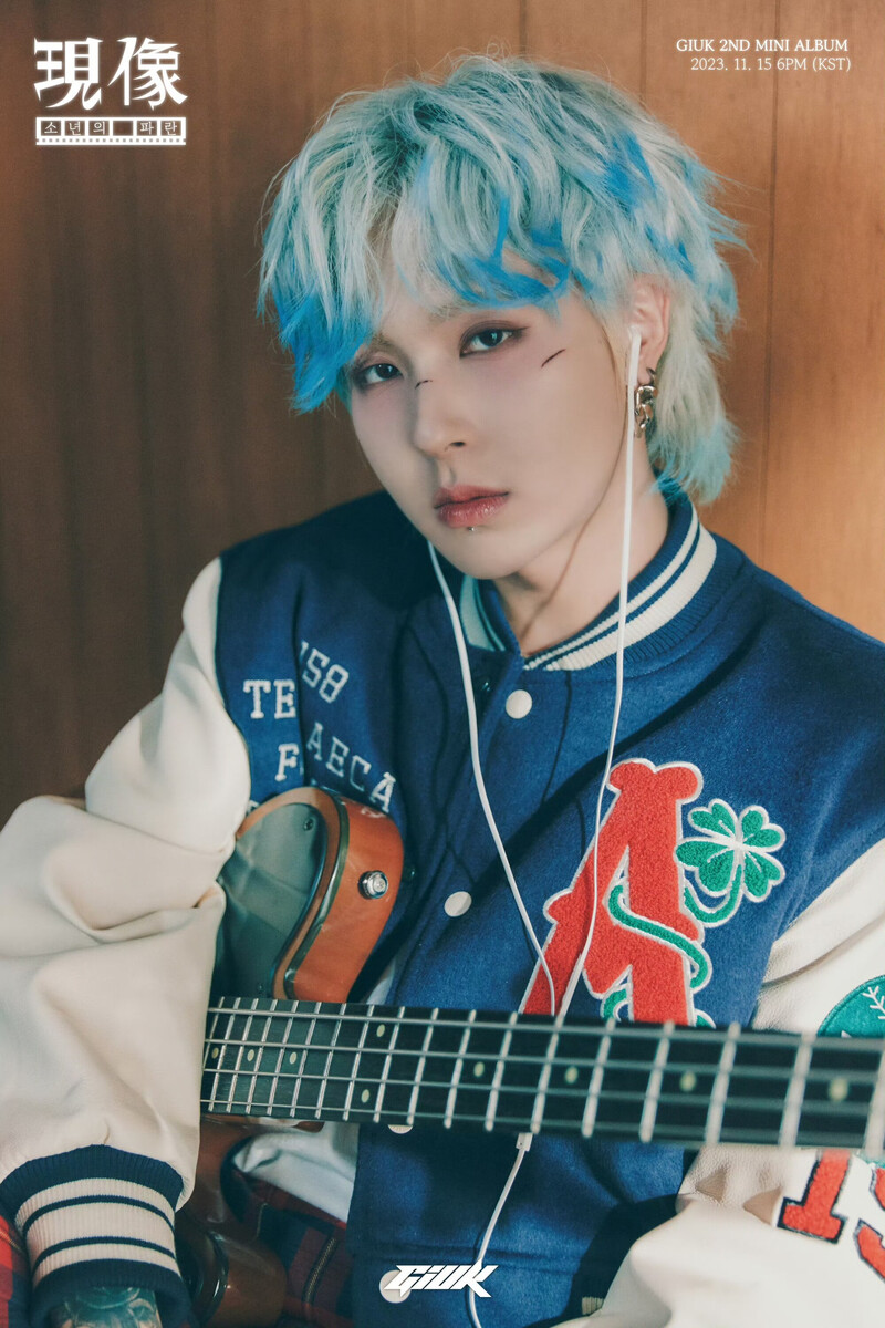 Giuk 2nd mini album 'Phenomena: Boy's Blue' concept photos documents 3