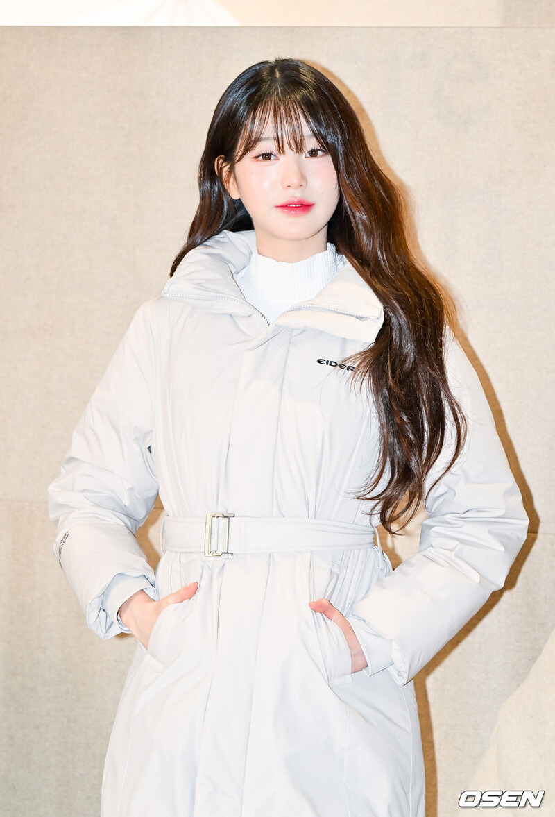 241124 Jang Wonyoung at EIDER Brand Photo Event documents 4