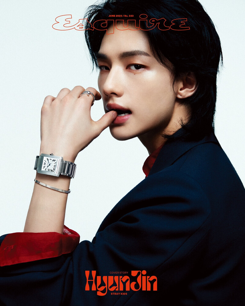 Stray Kids Hyunjin for ESQUIRE Korea x Cartier Magazine June 2023 ...