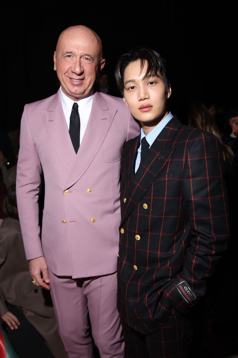 230113 KAI- GUCCI Men's F/W 2023-'24 Fashion Show at Milan Fashion Week documents 1