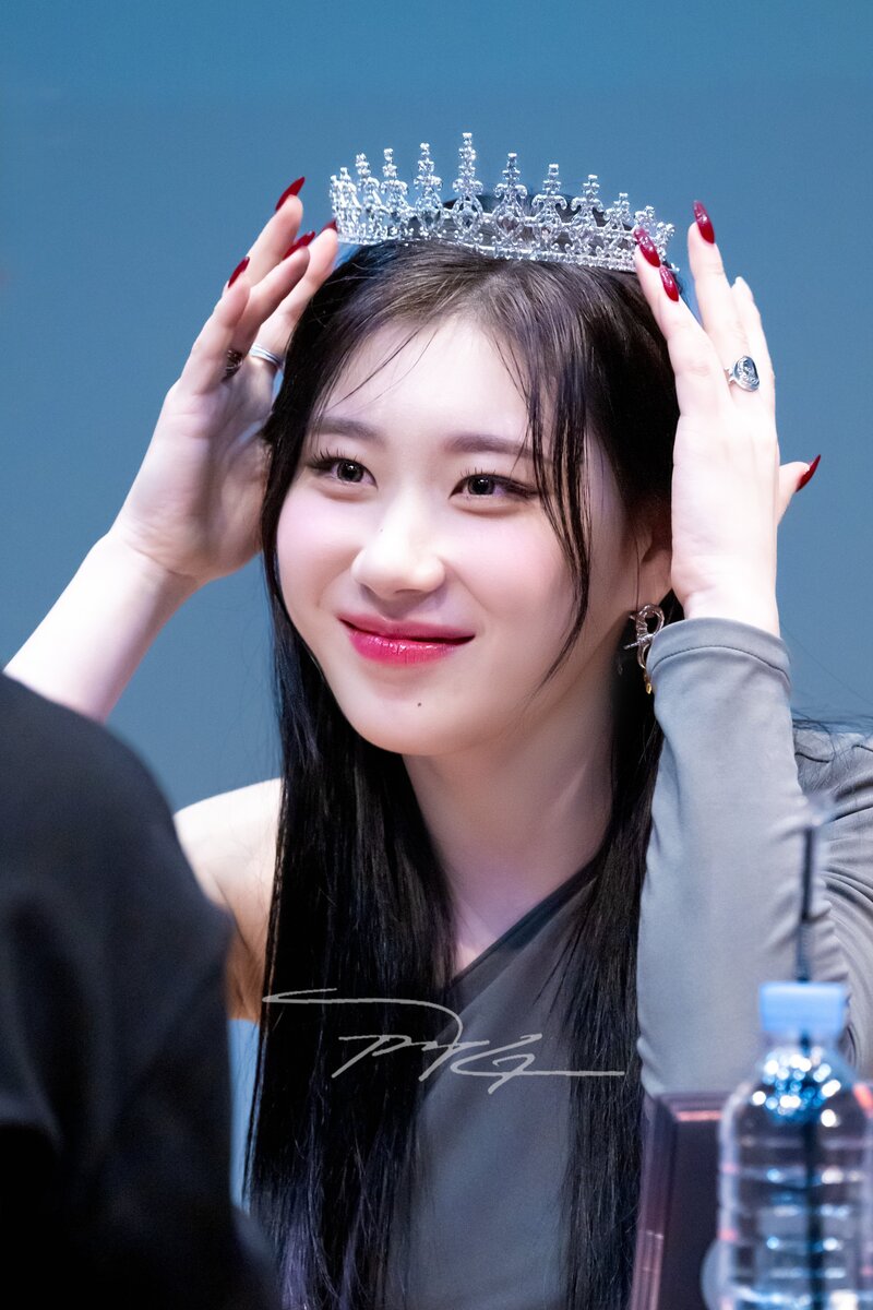 240119 ITZY Chaeryeong - SOUNDWAVE Fansign Event documents 1