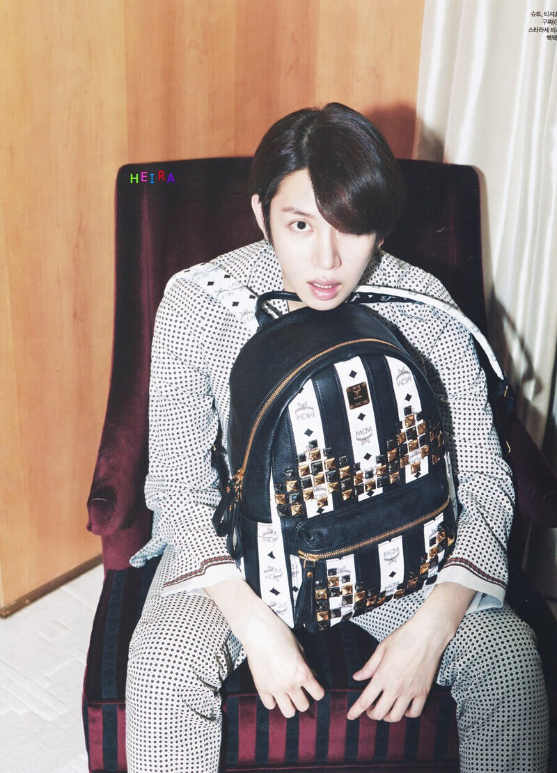 Kim Heechul for Ceci Magazine May 2014 Special Issue [SCANS] documents 11