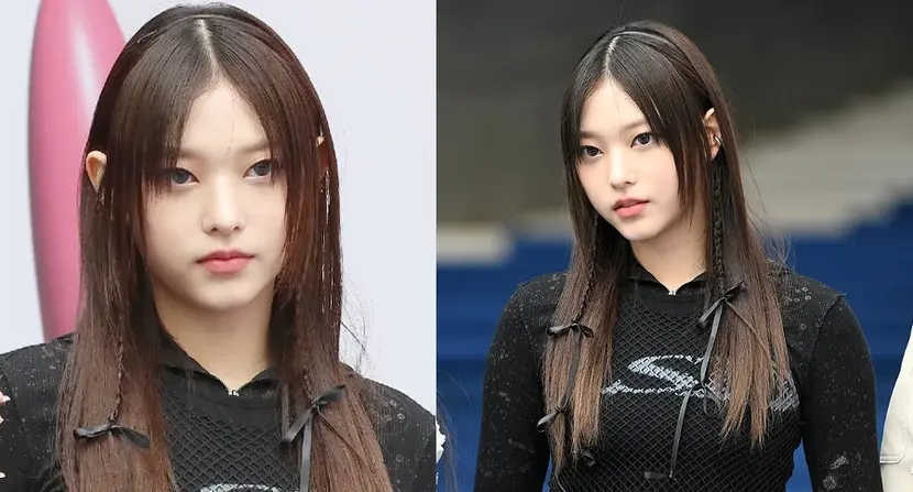 "Haerin Has a lot of Interesting Hairstyles" — Korean Netizens React to NewJeans Haerin's Hairstyle at the Seoul Fashion Week