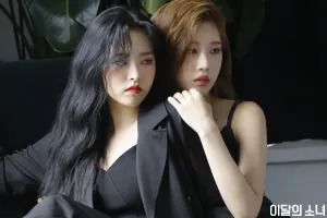 LOONA Kim Lip, Yves, Jinsoul and Olivia Hye for Dazed Korea (Behind The Scenes)