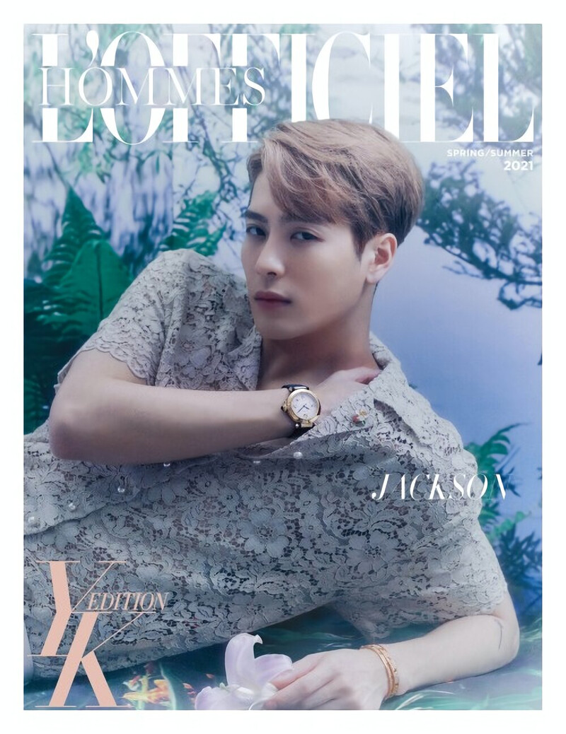 JACKSON WANG for L'OFFCIEL HOMMES April Issue 2021 documents 2