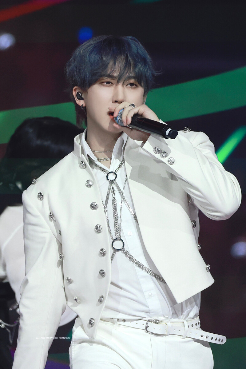 240602 Stray Kids Changbin at K-Wave Concert Inkigayo documents 1