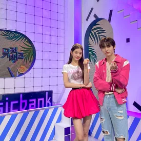 220826 Music Bank Twitter Update with WONYOUNG and SUNGHOON