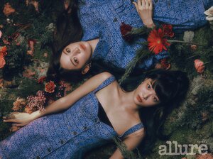 LE SSERAFIM Sakura & Eunchae for Allure Korea December 2022 Issue