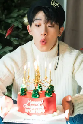 201214 Wonho's Christmas Photoshoot by Naver x Dispatch