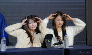 250117 Wooah NANA & MINSEO - at fansign event